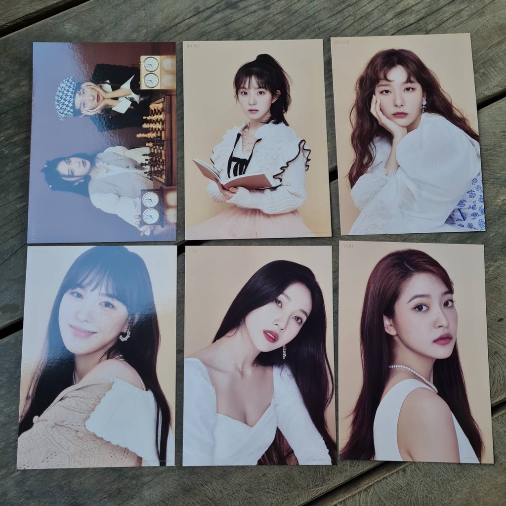 ภาพหน้าปกสินค้าโปสเตอร์ A4 Red Velvet 2022 Season's Greetings A4 Poster ไอรีน ซึลกี เว็นดี้ จอย เยริ Irene Seulgi Joy จากร้าน littlekade บน Shopee