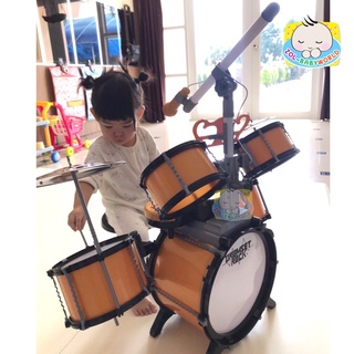 สินค้า (มีcode ลด166฿ถามได้)กลองชุดเด็ก  Rock Drum Set พร้อมคีย์บอร์ด ไมค์ กลองเด็ก