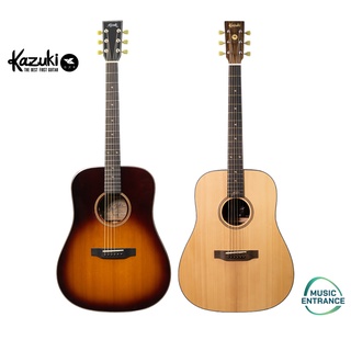 สินค้า Kazuki x Kob Micro All Solid Top Solid Electric Acoustic Guitar กีตาร์โปร่ง โปร่งไฟฟ้า คาซูกิ กบไมโคร KA-15 KA-55 ไม้แท้