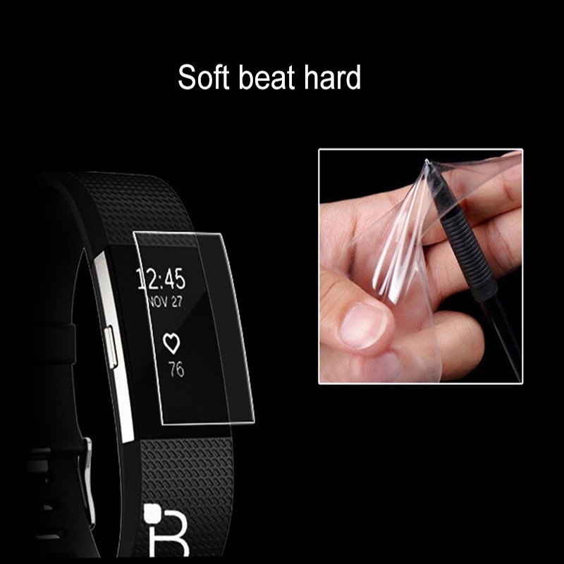 ฟิล์มกันรอยขีดข่วนสำหรับ-fitbit-charge-2-band-screen-protector