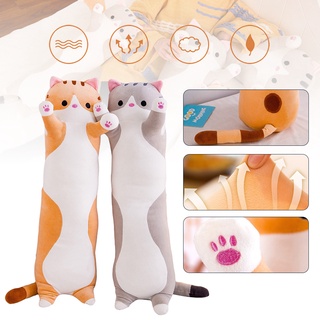 พร้อมส่ง 50/70 ซม ตุ๊กตาแมว หมอนแมว นุ่มนิ่ม น่ารัก หมอนตุ๊กตายัดตุ๊กตา