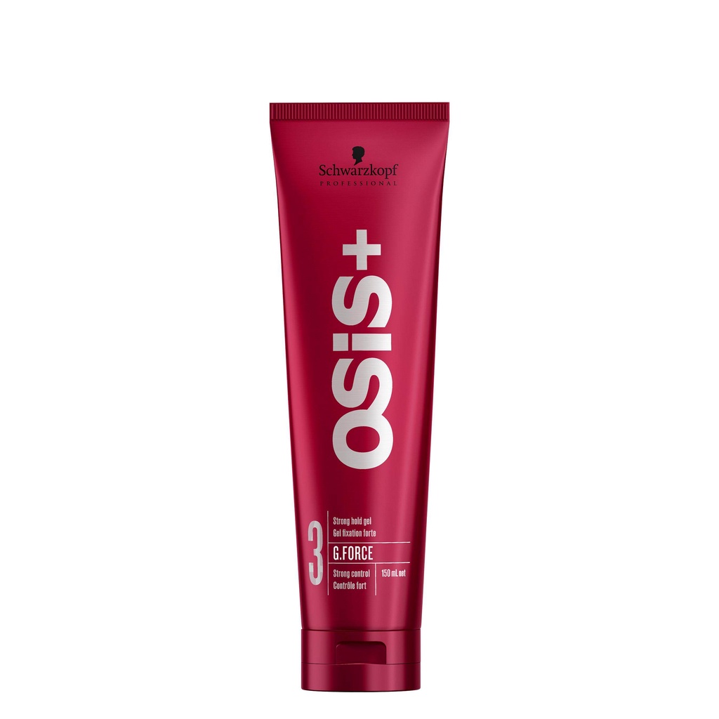 schwarzkopf-osis-g-force-strong-hold-gel-150ml-เจลแต่งผม-ผมอยู่ทรงระดับ-3-เซ็ททรงผมอยู่ทรงดั่งใจ-ให้ความเงางาม