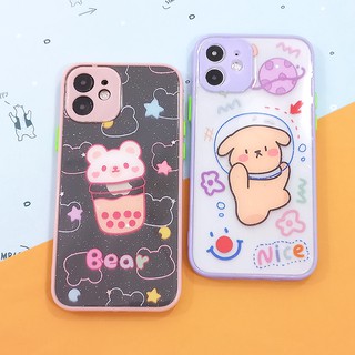 พร้อมส่งเคส OPPO A15/A93/A94/F9 เคสใสกากเพชร เคสกริตเตอร์ เคสขอบสีเคสหวาน เคสมินิมอล