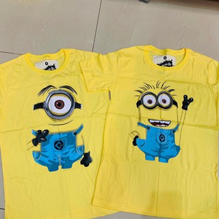 เสื้อยืดลายการ์ตูนมินเนี่ยน Minion