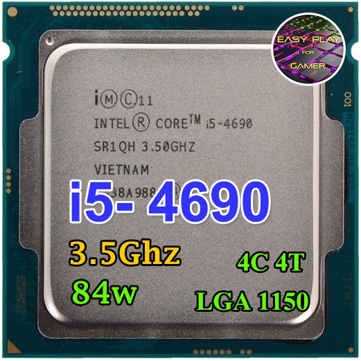 Processeur Intel Core I5-4690 - 3.50 GHz, 4 Cœurs, Socket LGA1150 - Occasion Fonctionnel