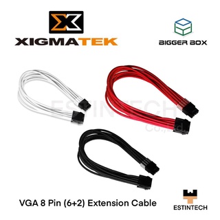 CABLE (สายเคเบิล) Xigmatek VGA 8 PIN (6+2) Extension Cable ของใหม่ประกัน 1ปี