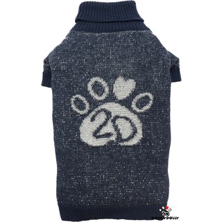 Pet cloths -Doggydolly  เสื้อผ้าแฟชั่น  สัตว์เลี้ยง  หมาแมว  ไหมพรมคอเต่า ชุดกันหนาว winter ขนาดไซส์ 1-9 โล -  W353