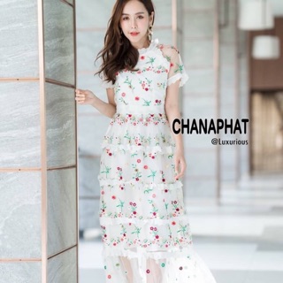 Maxi dress งานปัก