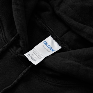 ภาพขนาดย่อของภาพหน้าปกสินค้าGildan Heavy Blend Adult Hooded Sweatshirt Black ฮู้ดแบบสวม - ดำ จากร้าน limillust บน Shopee