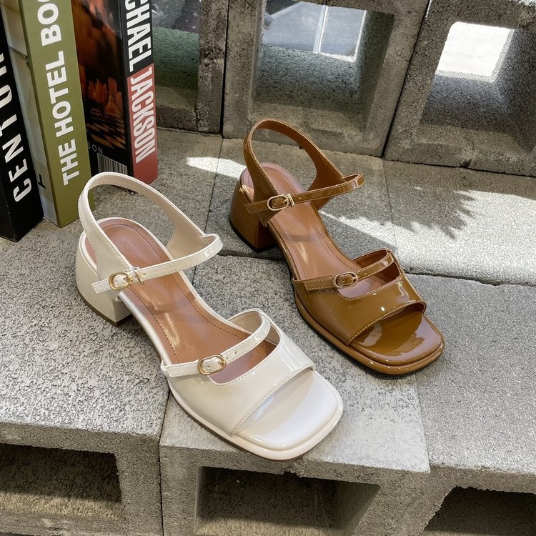 ภาพหน้าปกสินค้าNamitae ใหม่ รองเท้าส้นสูง เปิดนิ้วเท้า ลําลอง แฟชั่นฤดูร้อน สําหรับสตรี จากร้าน namvitae.th บน Shopee