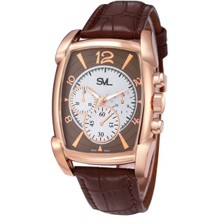 สินค้า SVL   นาฬิกาข้อมือผู้ชายกันน้ำ สไตล์แบรนด์หรูรุ่น J 119ฺฺ-B