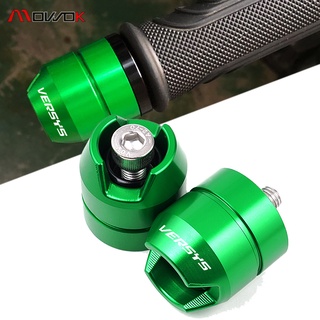 MOW สำหรับ KAWASAKI VERSYS 1000 650 X300 250 VERSYS650 VERSYS1000รถจักรยานยนต์ Accessorie Handlebar Grips Handle Bar End