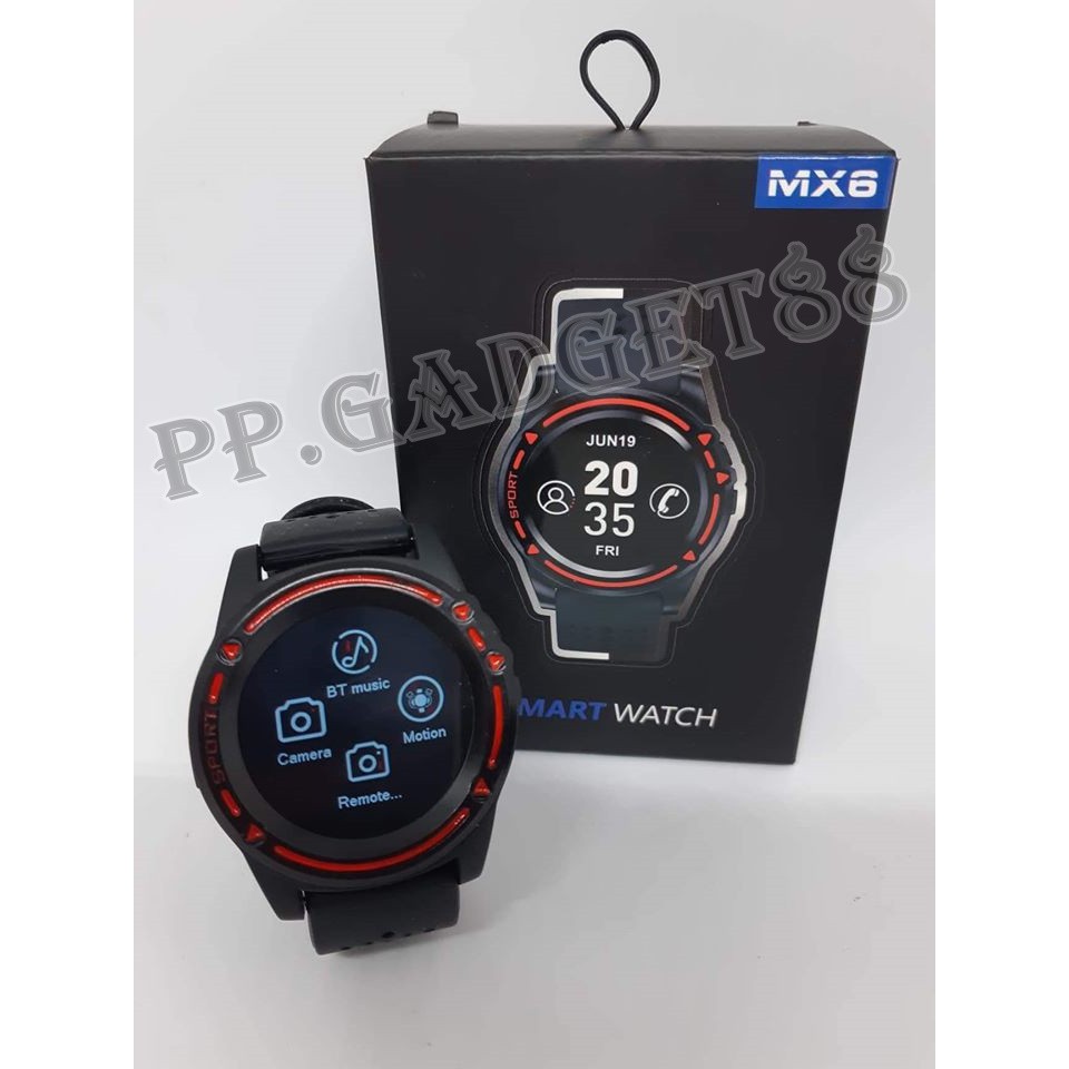 นาฬิกาโทรศัพท์-mx6-sport-smartwatch-มาใหม่-หน้าจอ-1-54-inch-ใส่ซิม-จับบลูทูธได้