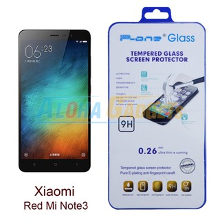 P-One ฟิล์มกระจกนิรภัย Xiaomi Red Mi Note3