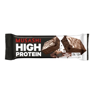 ภาพขนาดย่อของภาพหน้าปกสินค้าMusashi - High Protein Bar (1ชิ้น 90กรัม) โปรตีน45กรัม (สินค้าใหม่พร้อมส่ง) จากร้าน thaisportssupplements บน Shopee