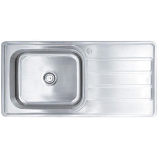 Embedded sink BUILT-IN SINK 1B1D TEKA T PLUS LHD SS Sink device Kitchen equipment อ่างล้างจานฝัง ซิงค์ฝัง 1หลุม 1ที่พักข