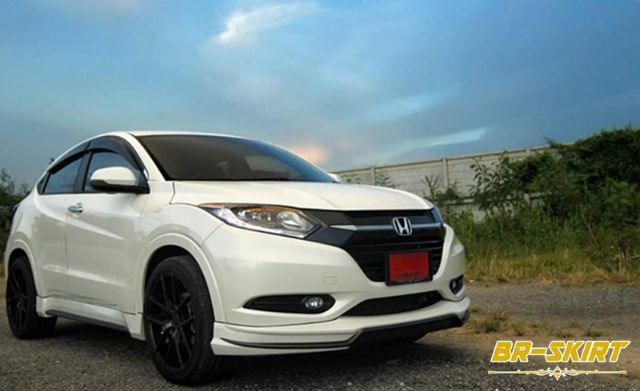 ชุดแต่งสเกิร์ต-honda-hrv-2015-2017-ativus-พร้อมท่อคู่เหลี่ยม