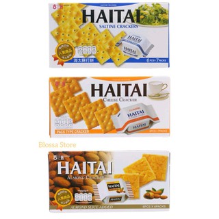 🇰🇷 HAITAI ไฮไทยแคร็อกเกอร์​ (รสเค็ม, รสชีส, ผสมอัลมอนด์)​