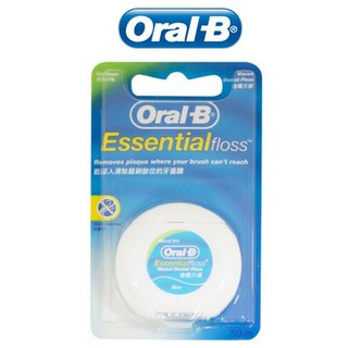 Oral-B Essential Floss Mint ไหมขัดฟัน 50 เมตร ออรัลบี