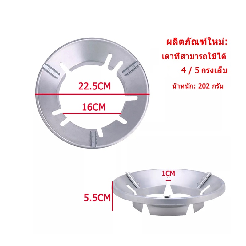 ภาพหน้าปกสินค้า2 ชิ้น ฝาครอบบังลม ฝาครอบเตาแก๊สแตนเลส(4/5ขา) บังลมเตาแก๊ส สแตนเลสบังลม กันลม ร้อนเร็ว ประหยัดแก๊ส ที่ครอบเตาแก๊ส จากร้าน mqrdeubmnf บน Shopee