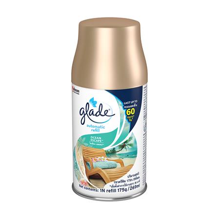 dee-double-รีฟิลเครื่องพ่นสเปรย์-glade-กลิ่นโอเชี่ยนเอสเคป-น้ำหอมปรับอากาศ