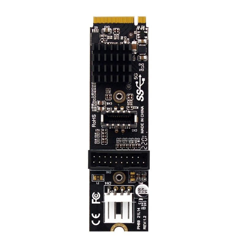 R* การ์ดอะแดปเตอร์ M 2 PCI-E เป็น USB3 1 PCI สําหรับ Express M Key เป็น ...