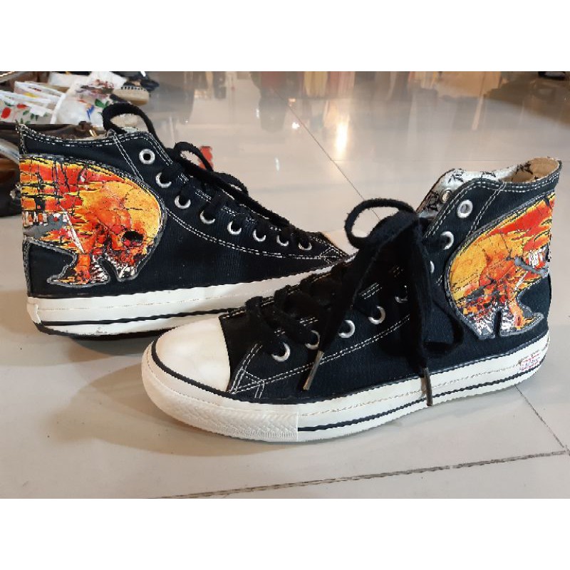 Converse x Metallica 💀Size41 (Rare item) | Shopee Thailand