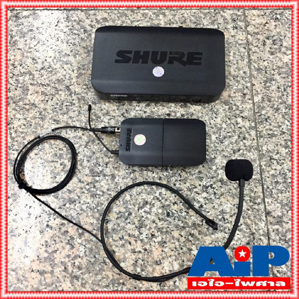 shure-blx14a-p31-m19-ไมค์ลอยคาดหัว-ไมค์ไร้สายคาดศรีษะเดี่ยว-ย่าน-uhf-blx-14a-p31-q12-blx14a-p31-m19-blx-14a-p31-m19