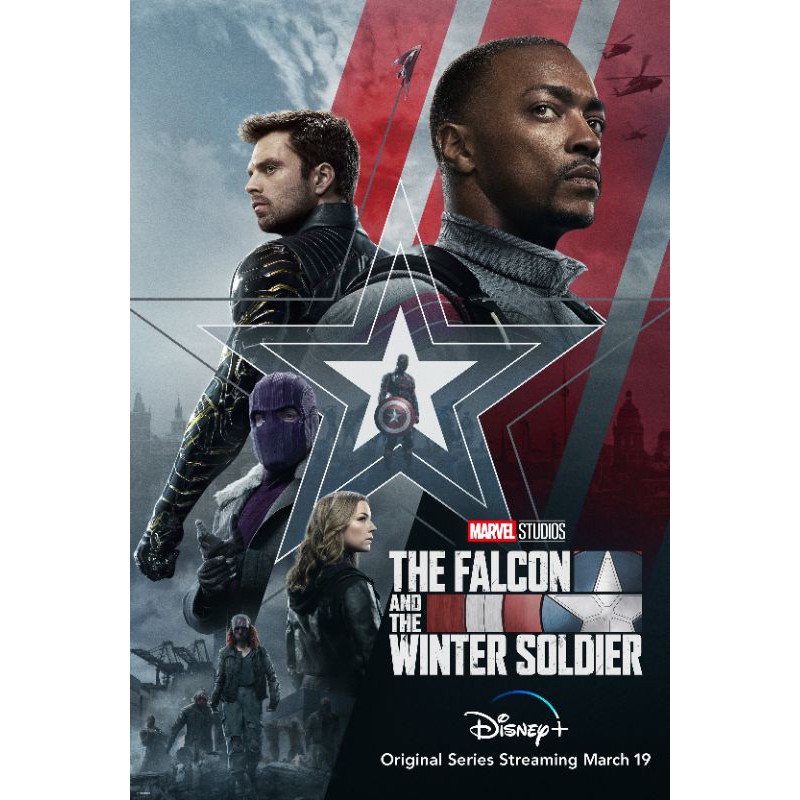 ภาพหน้าปกสินค้าPoster Marvel the falcon and the winter soldier (DISNEY+)