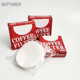Neptuner กระดาษกรองกาแฟ ทรงกลม สําหรับบ้าน ออฟฟิศ 100 ชิ้น