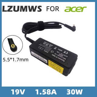 19V 1.58A 30W 5.5*1.7MM AC Laptop Charger Adapter For Acer D255 D255E D260 ZG5 ZG8 ZA3 KAV60 NAV50 D250 D150 1810TZ 1410