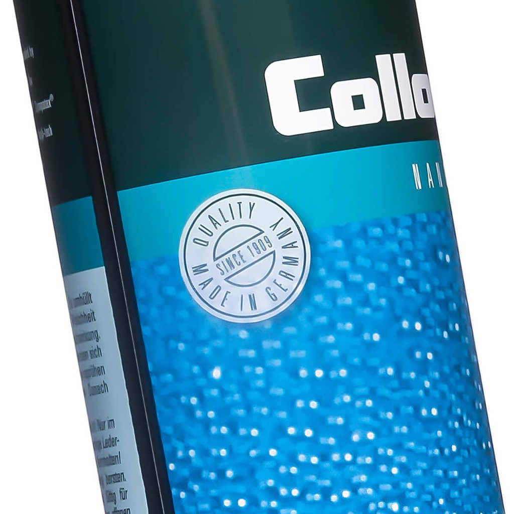 collonil-nano-pro-spray-300ml-โคโลนิลสเปรย์กันน้ำนาโนสำหรับหนังกลับ-ผ้าใบ-สำหรับรองเท้าและกระเป๋า