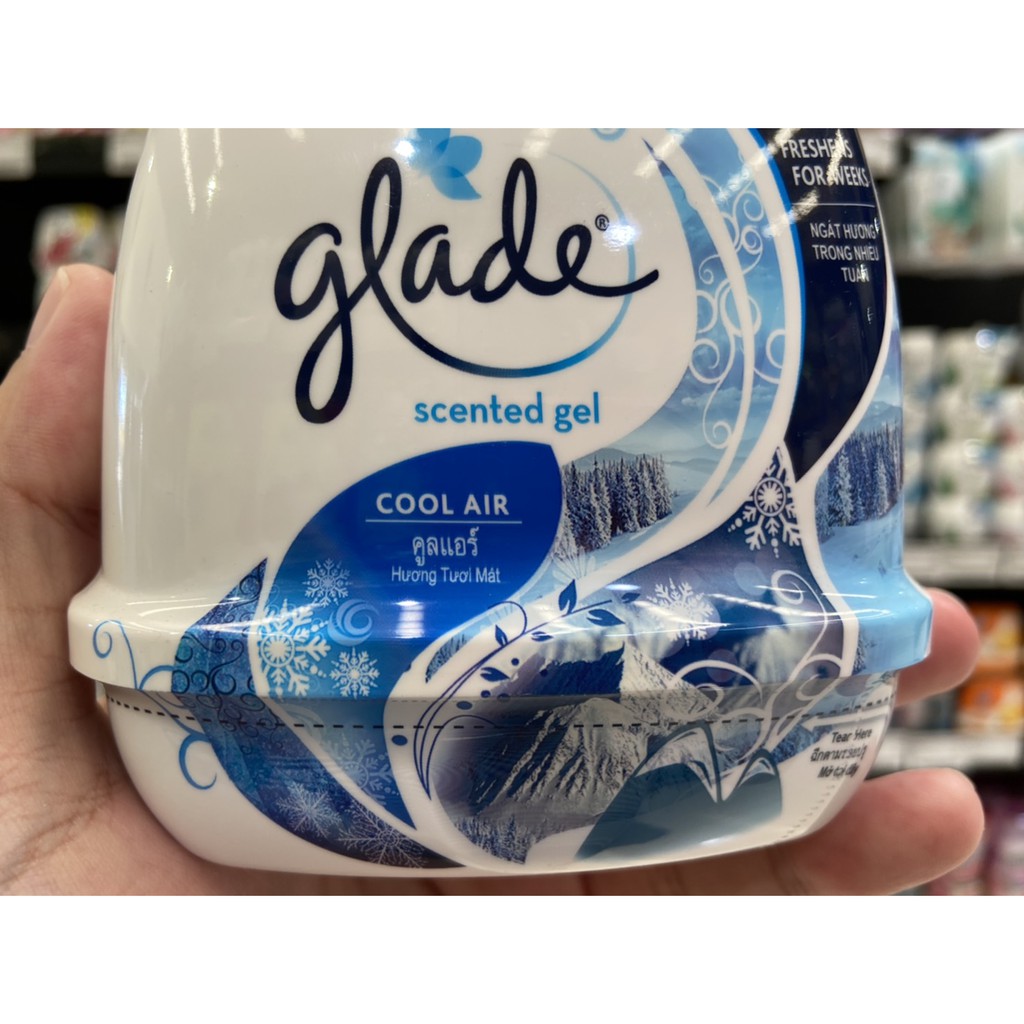 เกลด-เซ็นเต็ด-เจล-180-ก-คลู-แอร์-2337-glade-scented-gel-cool-air-เจลหอม-ปรับอากาศ