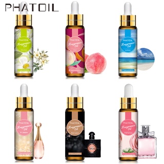 Phatoil น้ํามันหอมระเหย 10 มล Fragrance Oils Peach D-Jadore White Musk Aromatherapy