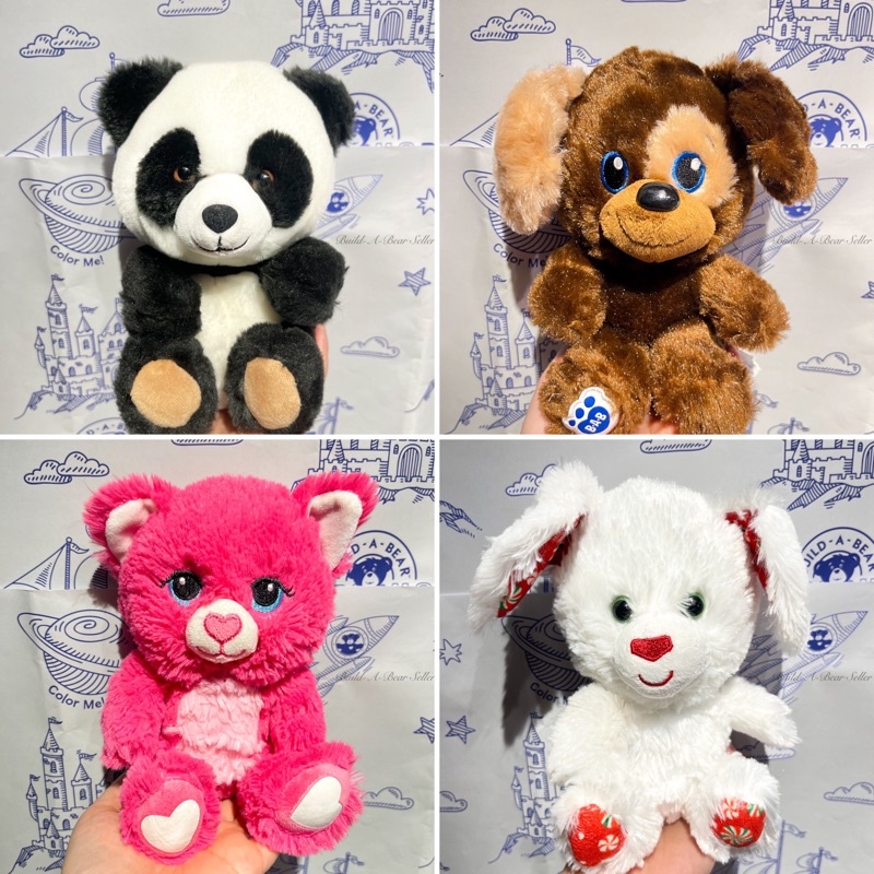 มือสอง-ตุ๊กตาบิ้วอะแบร์-บิ้วเล็ก-มินิไซส์-15cm-build-a-bear-workshop-สินค้ามือสองสภาพดีจากอเมริกา