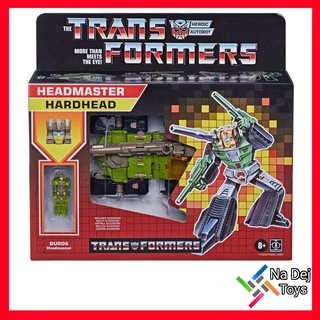 Transformers Retro Headmaster Hardhead Deluxe Class หุ่นยนต์ ทรานส์ฟอร์มเมอร์ส รีโทร เฮดมาสเตอร์ ฮาร์ดเฮด ดีลักซ์คลาส