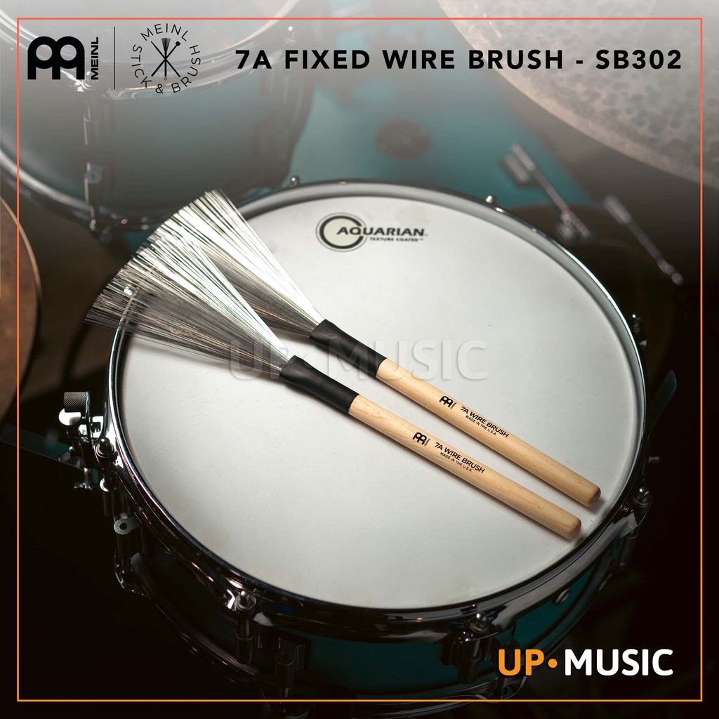 Miotły metalowe 7A niechowane MEINL Stick & Brush (SB302