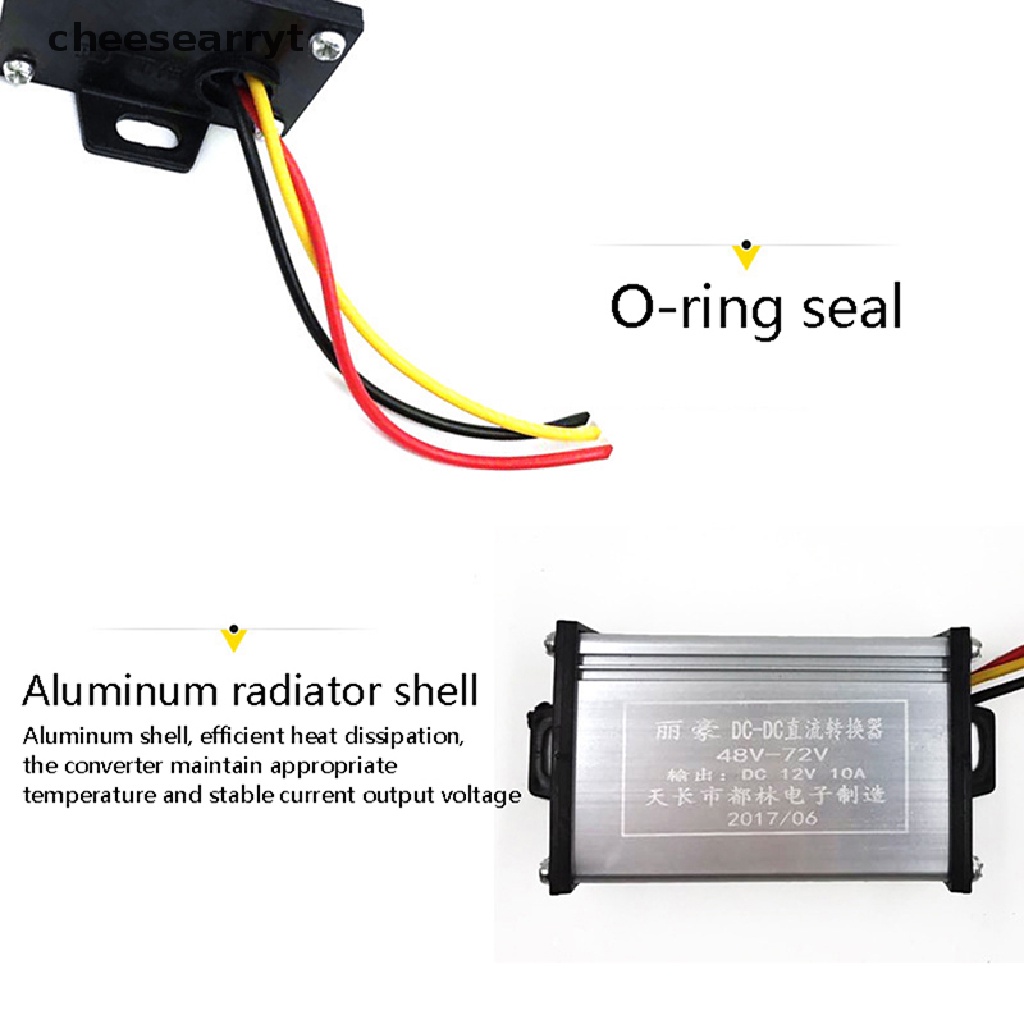 หม้อแปลงไฟฟ้า-dc-36v-48v-60v-72v-96v-เป็น-12v-10a-20a-สําหรับรถจักรยานไฟฟ้า