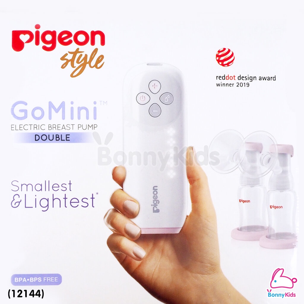 12144-pigeon-เครื่องปั๊มน้ำนมไฟฟ้า-ระบบปั๊มคู่-gomini-electric-breast-pump