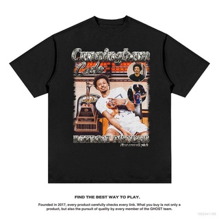 ใหม่ NBA Cunningham เสื้อยืดลําลอง แขนสั้น คอกลม พลัสไซซ์ สไตล์วินเทจ เหมาะกับการเล่นกีฬา เสื้อยืด