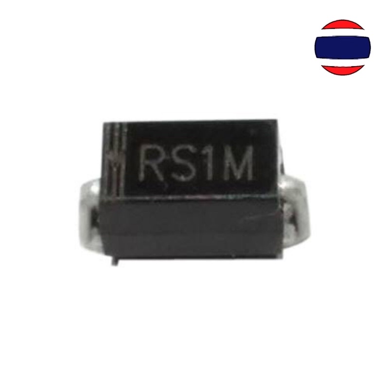 10pcs RS1M RS2M US1M M5 ES1J ES2J EM ES1D UF4007 HER107 GS1M Diode DO ...