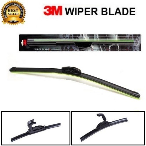 3m-ใบปัดน้ำฝนรถยนต์-ก้านซิลิโคน-wiper-blade-flameless-ราคา-ต่อชิ้น