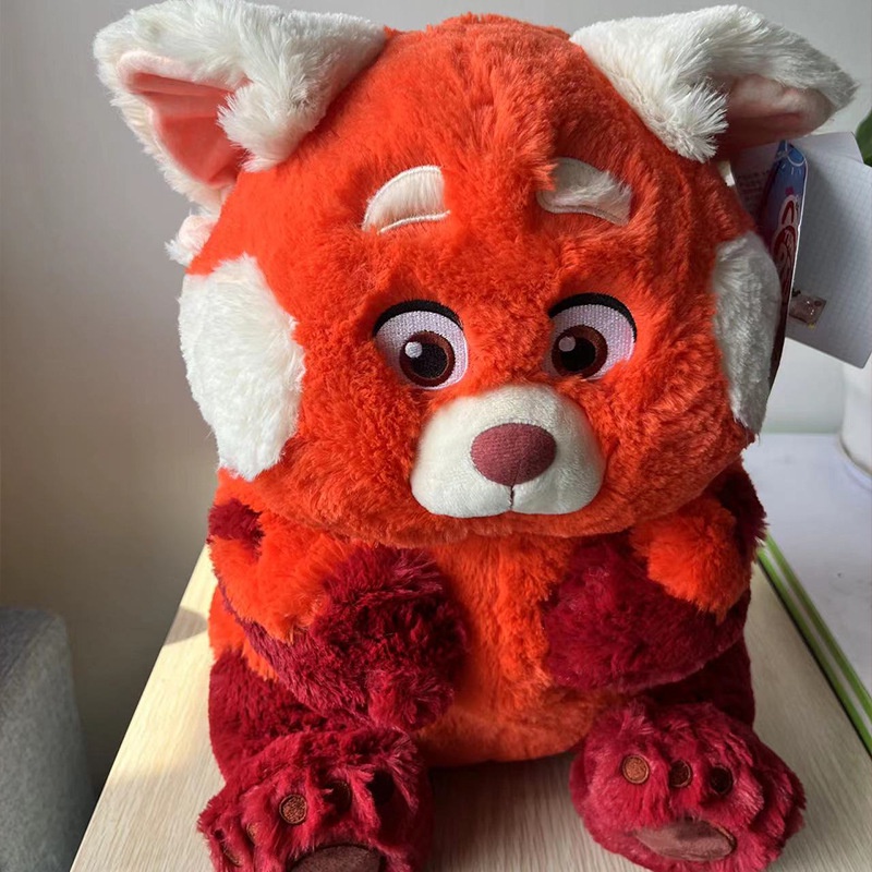 46cm-disney-pixar-turning-red-mei-panda-แพนด้าแดง-ของเล่นตุ๊กตา-เปลี่ยนของเล่นสีแดง