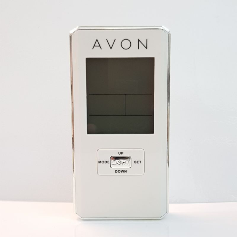 นาฬิกา-ดิจิตอล-lcd-clock-by-avon-ใช้บอกเวลาวันเดือนปี-เป็นนาฬิกาปลุกได้