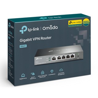 ภาพหน้าปกสินค้าTP-LINK ER605 Omada Gigabit VPN Router ที่เกี่ยวข้อง
