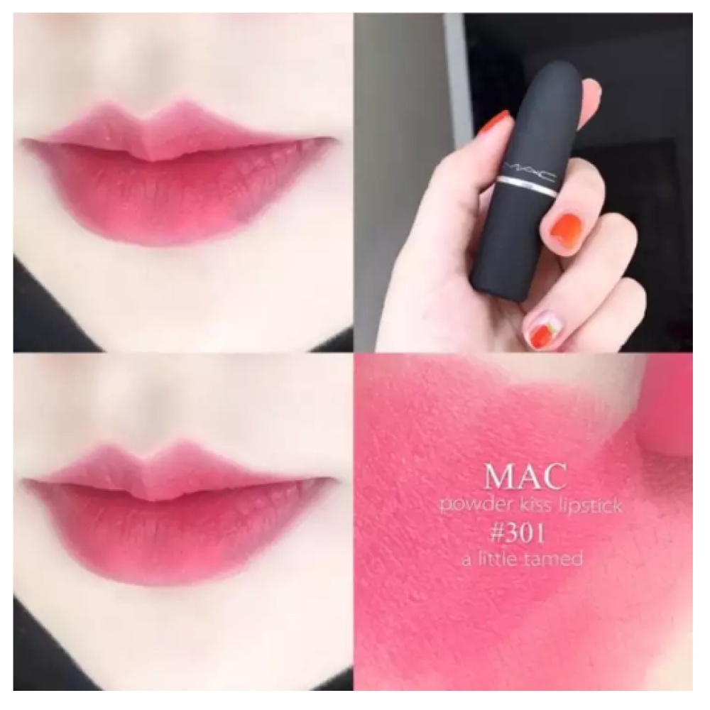 ค่าส่ง18ทั่วไทย-แบ่งขายลิปสติก-mac-lipstick-สี-a-little-tamed-ขนาด-0-25-g-แบ่งขายใส่กระปุก-แถมแปรงทาลิปฟรี-แท้100