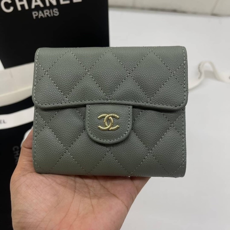 chanel-wallet-grade-original-size11-5cmหนังแท้คุณภาพดีฟูลายสวยตรงตามต้นฉบับเลยค่ะ-มีมาเพิ่มหลายสีเลยค่ะ