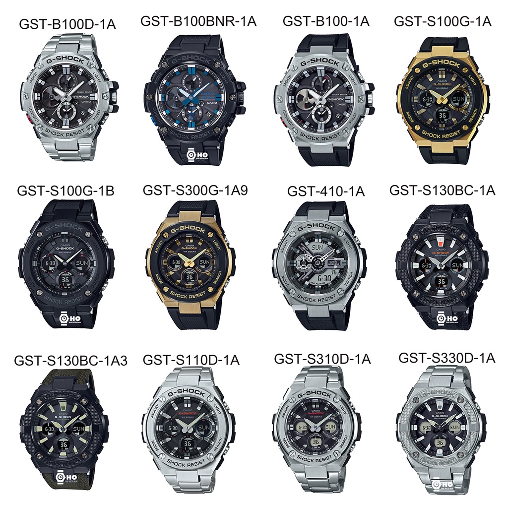 ภาพหน้าปกสินค้าG-STEEL Series GST-B100-1,GST-B100D-1,GST-B100BNR-1,GST-S300G-1A9,GST-S110D-1,GST-S310D-1,GST-S330D-1A,GST-410-1A