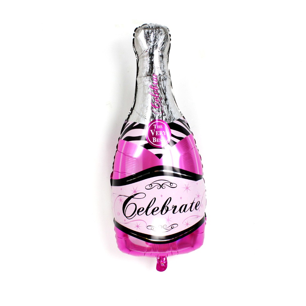 bl017-ลูกโป่งขวดไวน์-celebrate