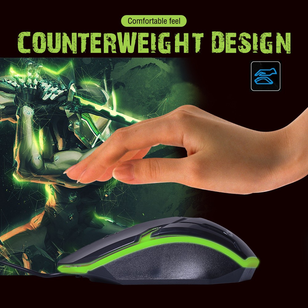 oker-wired-led-mouse-op-167-เมาส์ไฟled-เรืองแสง-เมาส์มีไฟ-เปลี่ยนสีได้-7-สี